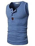 H2H Mens Fashion Sleeveless Basic Sport Tank Top Of Various Colors