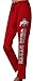 Women's Ohio State Buckeyes Vintage Sporty Sweatpants Pajamas Trousers - Red (Size: M)