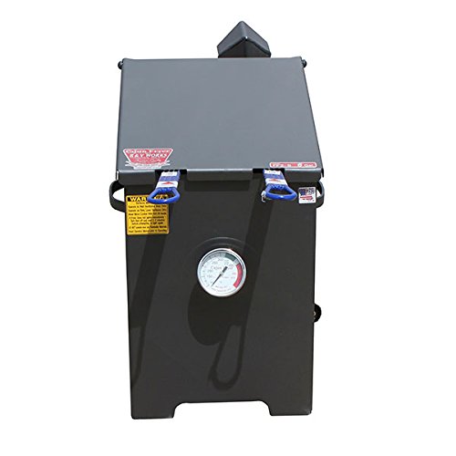 Click Here to See More Images R&V WORKS FF2S Carbon Steel Material 6 Gallon 2 Basket Fryer - No Stand