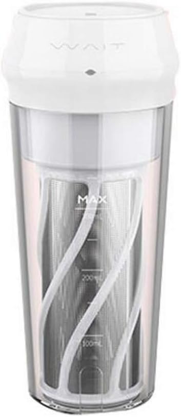 ZXL Juice Cup, 6 in 1 Portable Blender, Electric Juicer with Charging Cable for Home,One-Button Operation,with Filter,Non-Slip Silicone at The Bottom