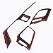 x xotic tech Carbon Fiber ABS Car Interior Front Side and Console Air Outlet Vent Frame Trim Cover Sticker for Honda 10th Gen Civic 2016 2017 2018 2019 2020 2021