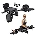 Homgrace Pro Leg Stretch Machine, Heavy Duty Steel Frame Leg Stretcher Training Leg Splitter Gym Gear Fitness Equipment