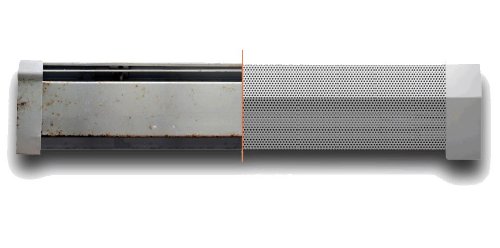 Baseboarders Baseboard Heater Cover Straight Kit 4ft Length
