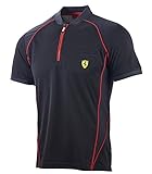 Ferrari Red Performance Zip Shirt