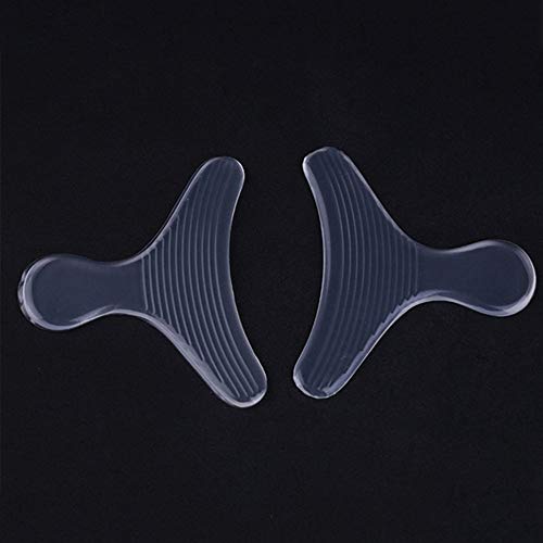 2 Pcs Silicone Shoe High Heel Dance Insole Cushion Grips Foot Protector