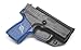 Concealment Express IWB KYDEX Holster: fits Kahr PM9 CM9 - Custom Molded Fit - Made in USA - Inside Waistband Concealed Carry Holster - Adjustable Cant & Retention
