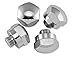 Colony Rocker Shaft End Plug Kit - Acorn Style - Chrome 7142-4