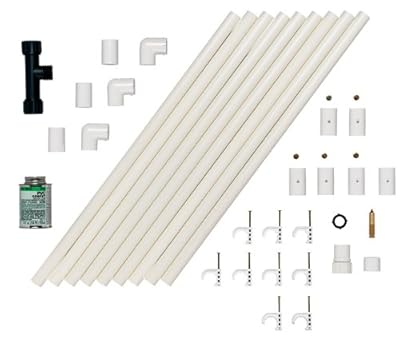Orbit 1/2" PVC Mist Cooling System Kit, Patio & Yard Water Misting Cool - 16055