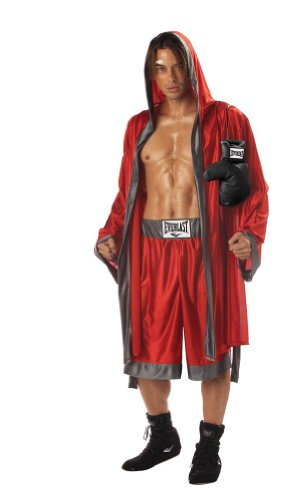 California Costumes Men's Everlast Boxer/Adult Costume,Red/Grey,Large