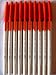 10 Pens Reynolds 045 Fine Carbure Ball Point Pen 0.45 Mm Tip RED Brand ADD By Indian Cricketer Sachin Tendulkar