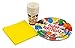 Perfect Settings Happy Birthday Party Supplies Disposable Tableware Party Set – Happy Birthday Balloons Bundle of 12 Birthday 9” Plates 7” Cake Plates 9oz Cups and Yellow Napkins