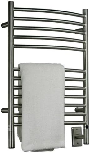 AmbaECB-20 20-1/2-Inch x 31-Inch Curved Towel Warmer, Brushed