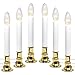Electric Sensor Window Candle - On at Dusk/Off at Dawn 7 Watt Bulb (Pack of 6)
