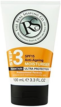 The Real Shaving Company Step 3 SPF 15 Anti-Ageing Moisturiser 100 ml by Real Shaving Company