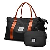 HYC00 Travel Duffel Bag with Toiletry Bag, Sports