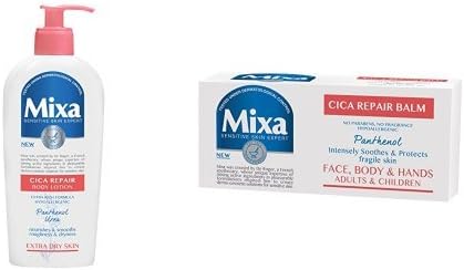 mixa anti dryness body lotion