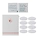 Mouse Skates, 2 Sets/Pack Tiger Gaming Mouse Feet Mouse Skate for Microsoft IE3.0 IO1.1 White Teflon Mouse Glides Curve Edge