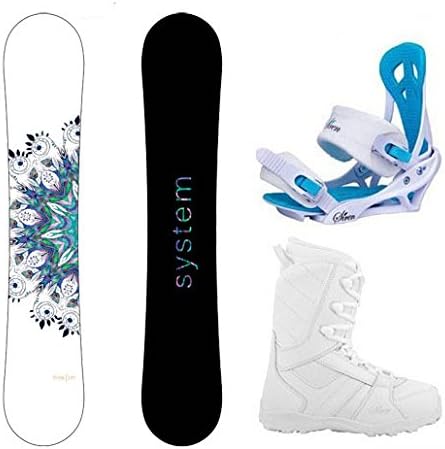 System 2020 Flite Snowboard w/Mystic Bindings and Lux Boots Women's Complete Snowboard Package