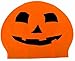 Jack O Lantern Novelty Latex Swim Cap