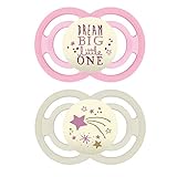 MAM Perfect Night Pacifiers, Glow in the Dark