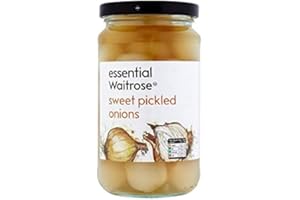 Sweet Pickled Onions essential Waitrose 440g - Pack of 2