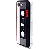 STINFIZTOL Compatible with iPhone 16e Phone Case, Cassette Tape 80s Type Protective Back Cover for iPhone 16 e 2025 Multicolor