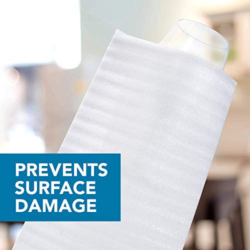 Premium Foam Packing Sheets (50 Count,7 x11 7/8 inches) Cushion Foam Wrap Sheets, Moving Supplies for Dishes, Glasses and Furniture, Packing Cushioning Supplies, Soft and Durable Ultimate Protection