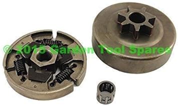 Clutch Clutch Drum 3 8 7t Needle Bearing Fits Stihl 017 018 021 023 025 Ms170 Ms180 Ms210 Ms230 Ms250 Chainsaw Amazon Co Uk Garden Outdoors