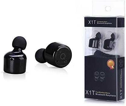 Bluetooth Earbuds,True Wireless Bluetooth V4.2 Earphones With Microphone Stereo Noise Cancelling Headphone For iPhone iPad Samsung And More (Black)