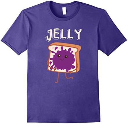 Mens Jelly Matching Couples Halloween T-Shirts 2017 Medium Purple