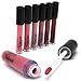 Set of 6 Colors Madly MATTE Lipgloss Bold & Vivid Color Matte Lipgloss Set #1
