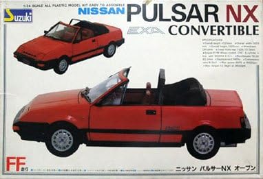 Amazon スズキ 1 24 日産パルサーエクサnxオープンコンバーチブル プラモデル 通販