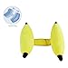 KAKIBLIN Infant Car Seat Head Support Baby Banana Neck Pillow for Function-Stroller,Car Seat Baby Newborn Travel Pillow, Yellow