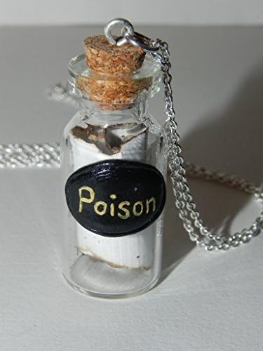 Romeo and Juliet, Bottle Necklace, Handmade