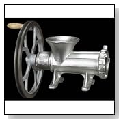 Meat Grinders For Home Use Universal Housewares Universal Housewares Cast Iron Meat Chopper with Pulley