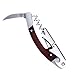 Wine Opener Ztent Waiter's Corkscrew Rosewood Handle Bottle Openers and Foil Cutter