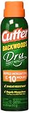 Cutter 3PK Backwoods Dry Insect Repellent Spray, 4 oz.
