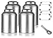 Round Stackable Tea Tin Canister Containers 5.4