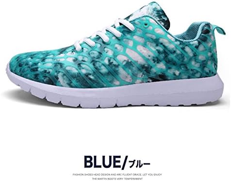 ENDEVICE Mens Sporty Sneakers Athletic Walking Shoes Running Shoes Casual Shoes Blue 44 EU (US Men's 10.5 M)