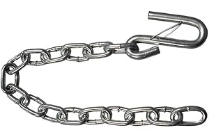 Fulton CHA0010340: Towing Safety Chain, 5,000 lbs. Capacity, 24 Inch Length