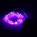 BOLWEO 10ft/3M 30LEDs Battery Powered Christmas Fairy String Lights, Purple Fairy String Lights for Home Bedroom Indoor Outdoor Christmas Tree Party Decoration