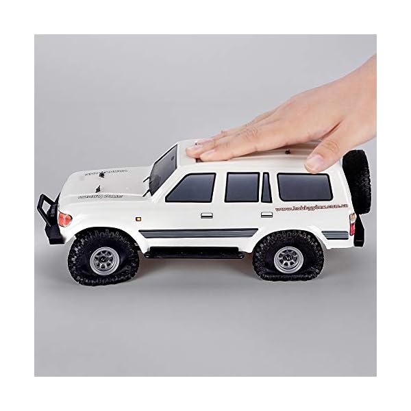 LULUVicky Ferngesteuertes Auto 18.01 2.4G Mini Indoor Off-Road LKW RC Car Wasserdicht ESC Motor 3Line Servo… – Bild 4