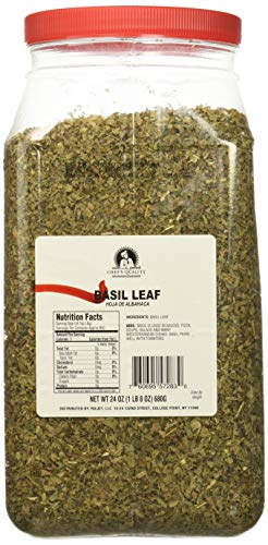 Chef's Quality Basil Leaves, 24 Ounce Bottle