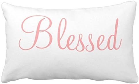 Home Decor Blessed Decorative Bedroom Accent Long Pillowcase