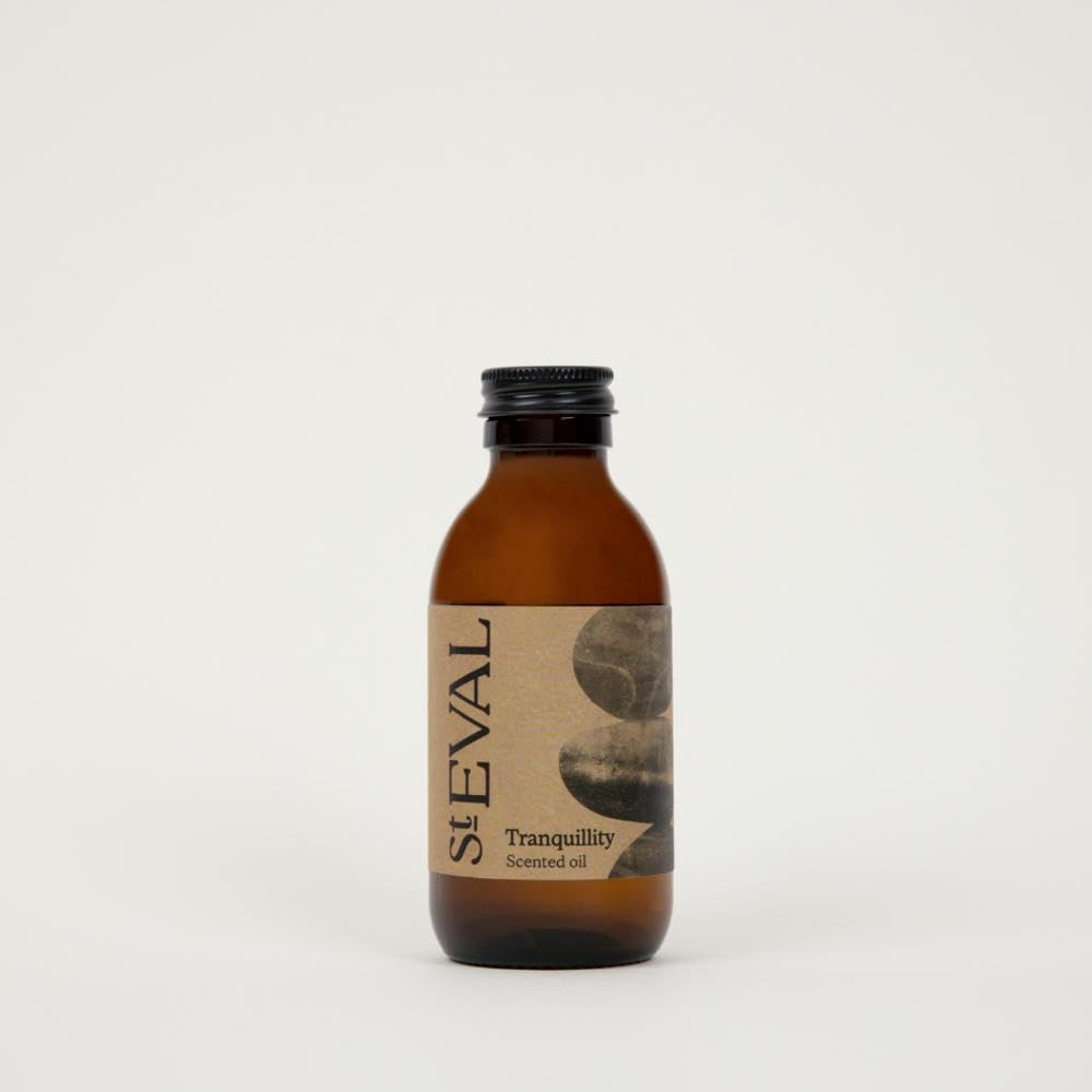 St Eval | Scented Reed Diffuser Refill | Uplifting, Herbal Fragrance | Made in Cornwall | Scented Diffuser Oil Refill | Ideal for Home and Office (Tranquility)