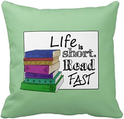 Life Is Short Read Fast 1818 pillow Case