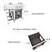 Petsfit Indoor Cat House 2 Level with Escape Door and Balcony, Multifunction Indoor&Outdoor Use, Wooden Cat House for 1-2 Cats