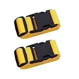 Adjustable Travel Luggage Strap, Nylon Suitcase Belt Luggage Tage Set to Keep Your Luggage Organized and Secure, 43
