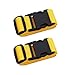 Adjustable Travel Luggage Strap, Nylon Suitcase Belt Luggage Tage Set to Keep Your Luggage Organized and Secure, 43