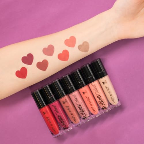 wet n wild Megalast Catsuit Matte Liquid Lipstick, Red Give Me Mocha | Lip Color Makeup | Moisturizing | Creamy | Smudge Proof